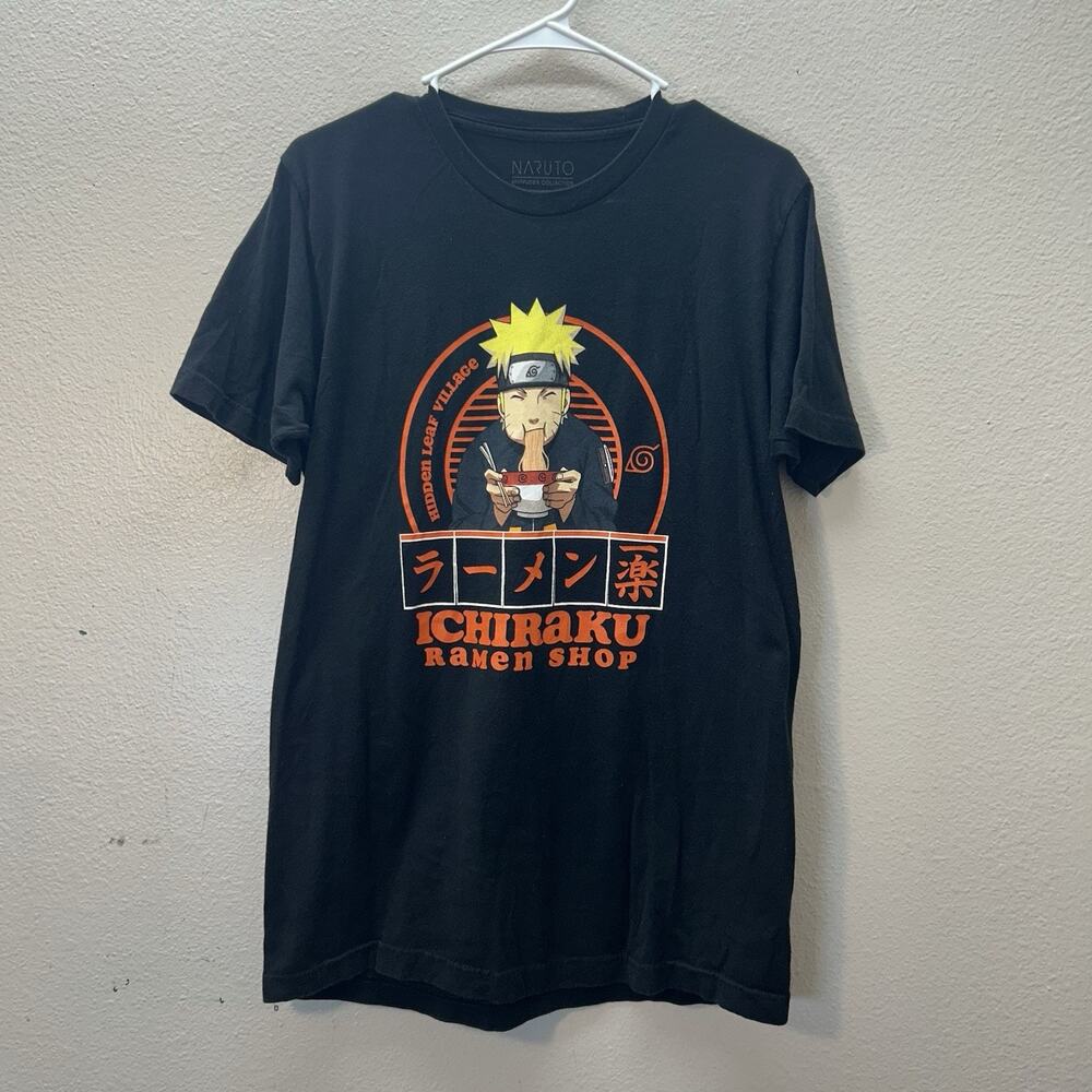 NARUTO Shippuden Ichiraku‎ Ramen Shop T-Shirt Men's Size M Anime Tee